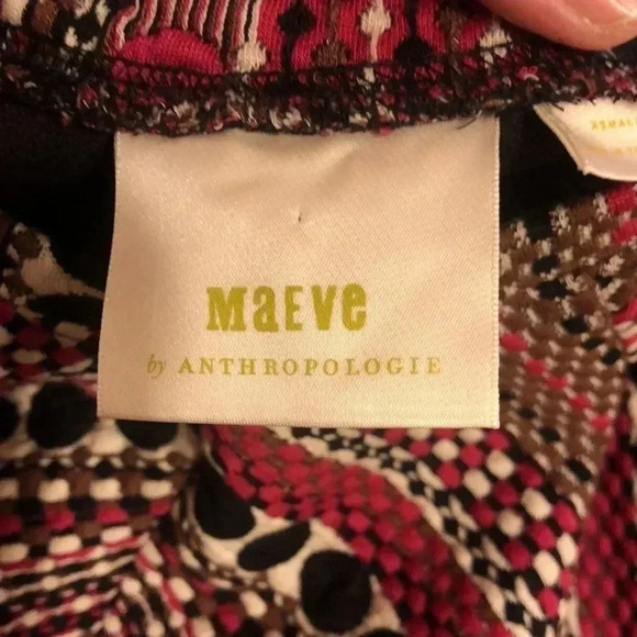 Anthropologie Maeve Kiera Jacquard tunic dress.  Size XS - Picture 8 of 9